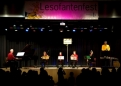 Foto: "Die Bremer Stadtmusikanten" beim Lesonfantenfest in Wien (Foto: Bchereien Wien)